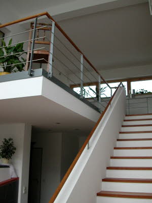 Treppe Holz-Metall modern3